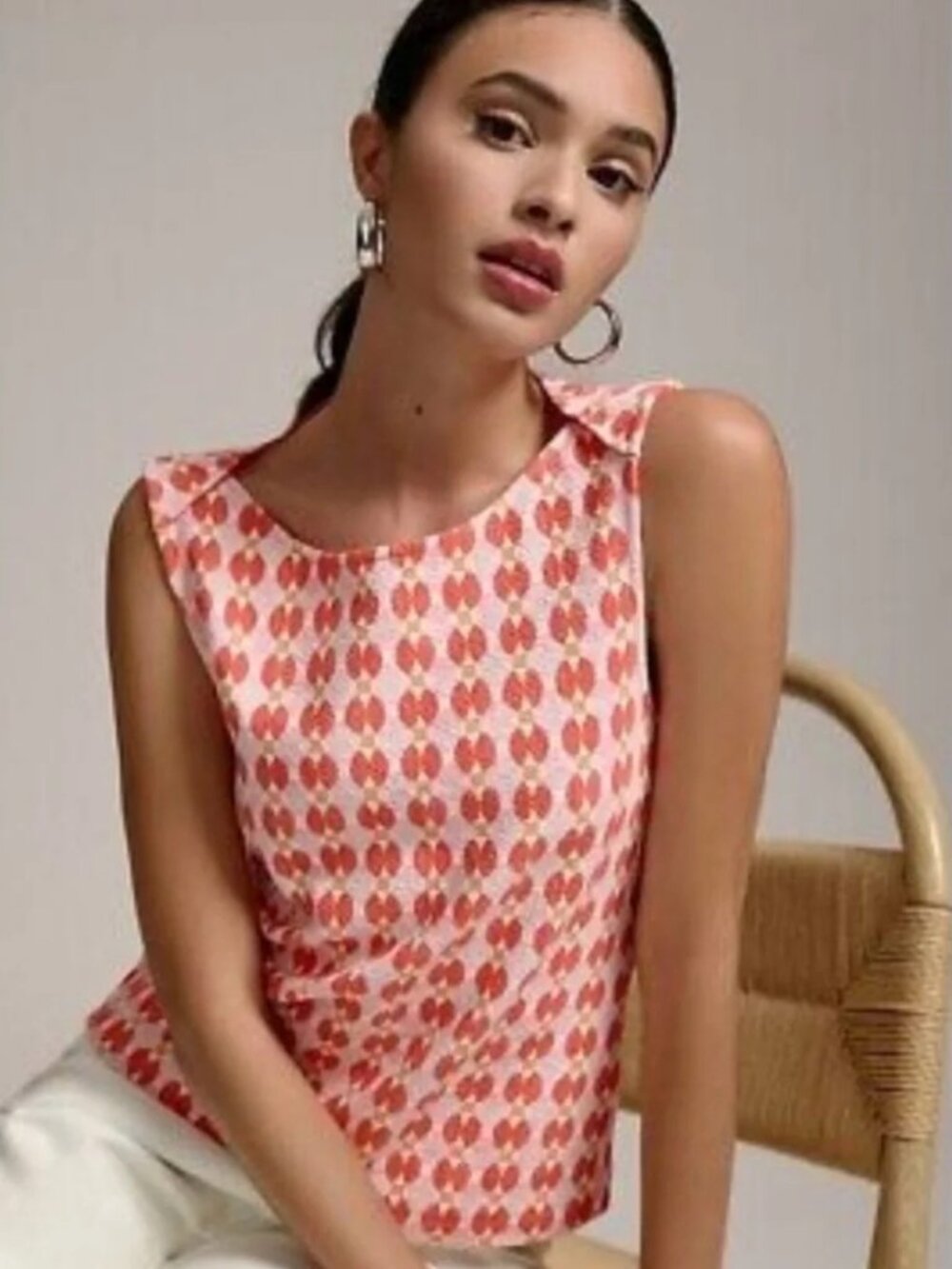 Maeve; XL; Sleeveless; Mina Boatneck Tank Top